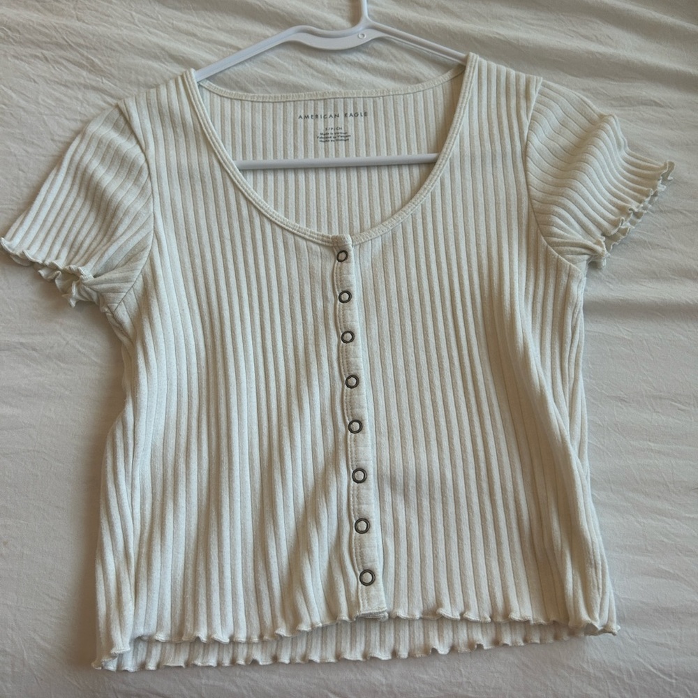 American eagle lettuce trim top